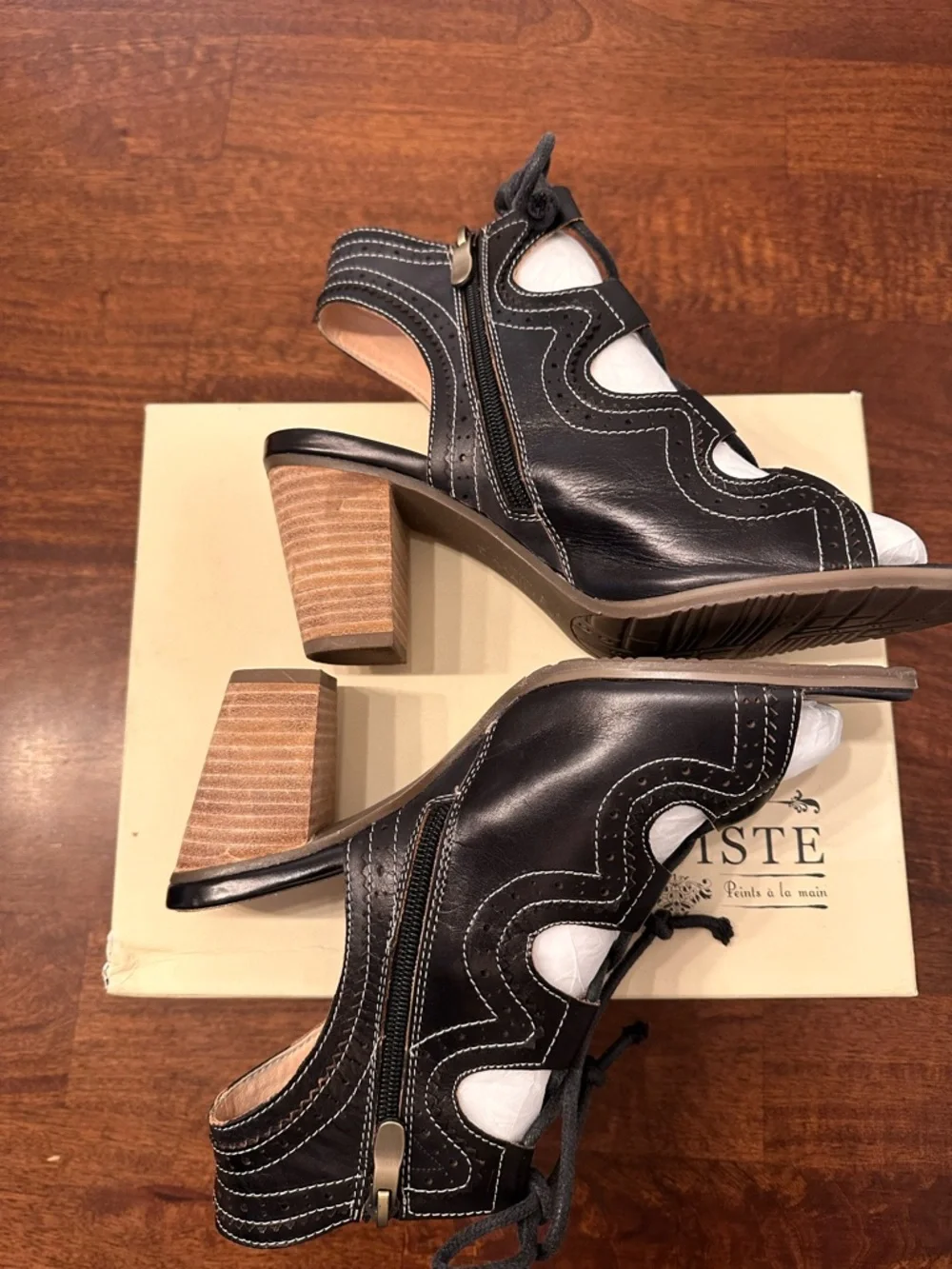 L’artiste Genuine Leather Alejandra Shoes in Box with Dust Bag size 9 / 40 - Picture 5 of 12